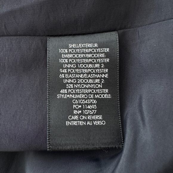 Alice + Olivia Mini Dress 6 Gold Embroidered Patty Tapestry 60s Style Retro Glam - Picture 11 of 16